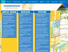 Tablet Screenshot of eborienteers.org.uk